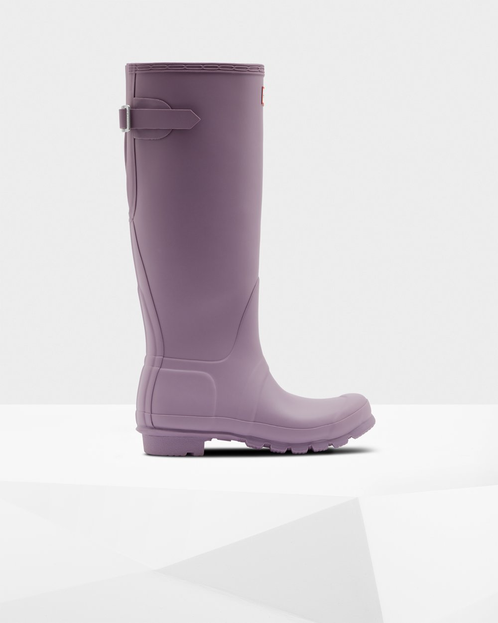 Galochas Altas Hunter Feminina Roxo - Original Back Adjustable - 90ZNQBFXP